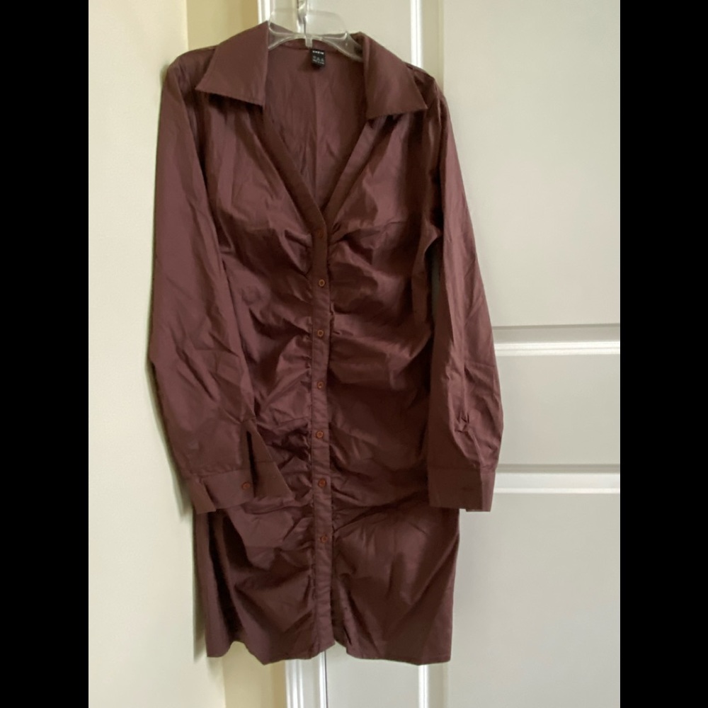 Shein Dress Brown NWT Large
